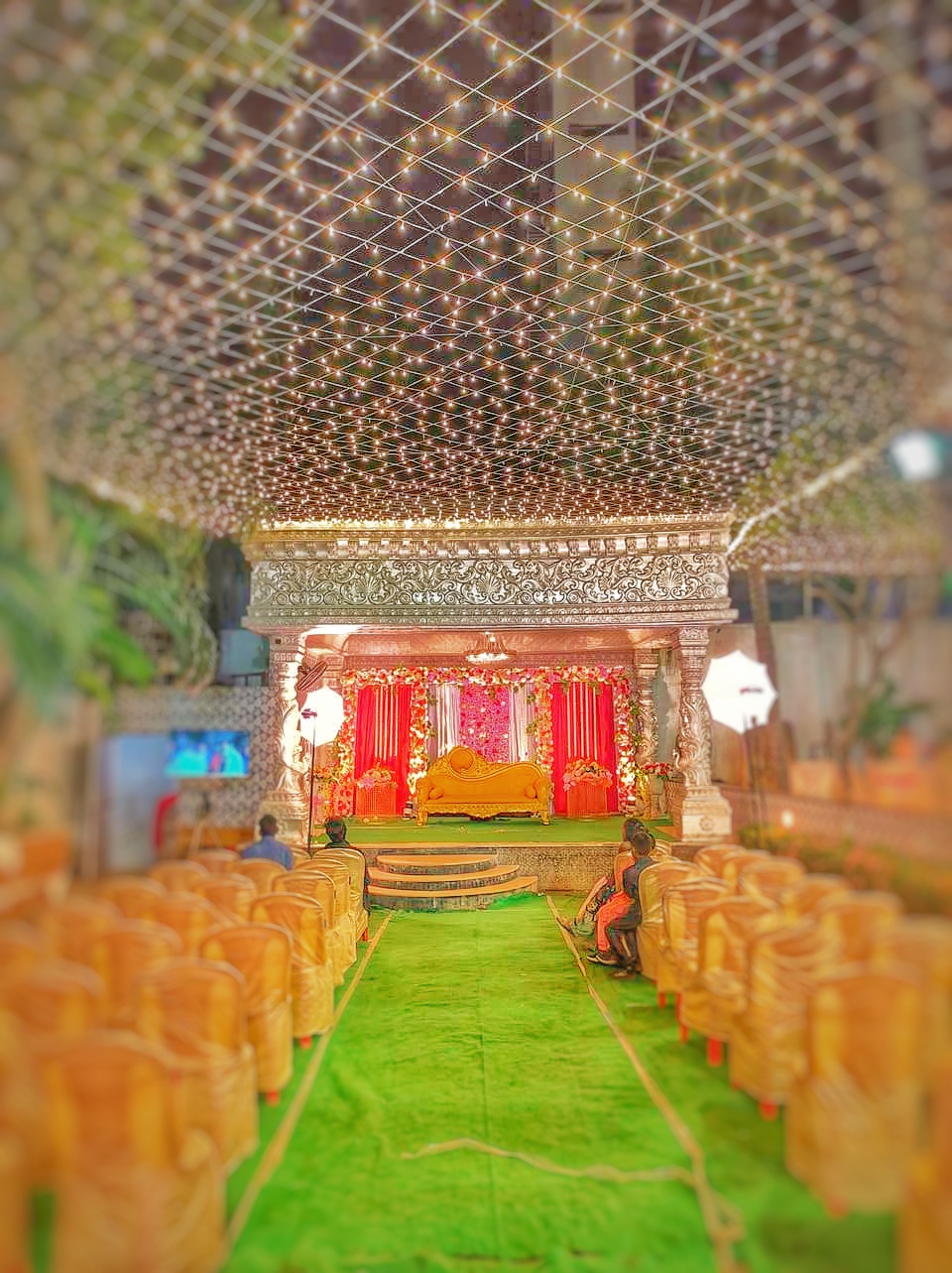 Air Condition Venue with Lawn